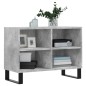 vidaXL Mueble de TV madera de ingeniería gris hormigón 69,5x30x50 cm vidaXL Mueble de TV madera de ingeniería gris hormigón 69,5x30x50 cm
