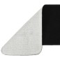 vidaXL Alfombrillas de escalera 15 uds negro rectangular 75x20 cm vidaXL Alfombrillas de escalera 15 uds negro rectangular 75x20 cm