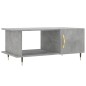 vidaXL Mesa de centro madera contrachapada gris hormigón 90x50x40 cm vidaXL Mesa de centro madera contrachapada gris hormigón 90x50x40 cm
