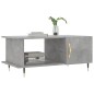 vidaXL Mesa de centro madera contrachapada gris hormigón 90x50x40 cm vidaXL Mesa de centro madera contrachapada gris hormigón 90x50x40 cm