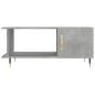 vidaXL Mesa de centro madera contrachapada gris hormigón 90x50x40 cm vidaXL Mesa de centro madera contrachapada gris hormigón 90x50x40 cm
