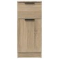 vidaXL Aparador de madera contrachapada roble Sonoma 30x30x70 cm vidaXL Aparador de madera contrachapada roble Sonoma 30x30x70 cm