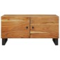vidaXL Mesa de centro madera maciza acacia y contrachapada 80x50x40 cm vidaXL Mesa de centro madera maciza acacia y contrachapada 80x50x40 cm