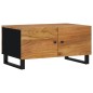 vidaXL Mesa de centro madera maciza acacia y contrachapada 80x50x40 cm vidaXL Mesa de centro madera maciza acacia y contrachapada 80x50x40 cm