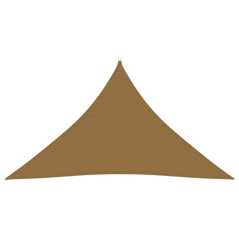 vidaXL Toldo de vela HDPE gris taupe 160 g/m² 5x5x6 m vidaXL Toldo de vela HDPE gris taupe 160 g/m² 5x5x6 m
