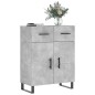 vidaXL Aparador de madera de ingeniería gris hormigón 69,5x34x90 cm vidaXL Aparador de madera de ingeniería gris hormigón 69,5x34x90 cm