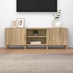 vidaXL Mueble para TV madera contrachapada roble sonoma 150x30x50 cm