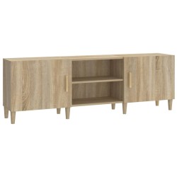 vidaXL Mueble para TV madera contrachapada roble sonoma 150x30x50 cm