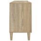 vidaXL Mueble para TV madera contrachapada roble sonoma 150x30x50 cm vidaXL Mueble para TV madera contrachapada roble sonoma 150x30x50 cm