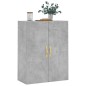 vidaXL Armario de pared gris hormigón 69,5x34x90 cm vidaXL Armario de pared gris hormigón 69,5x34x90 cm