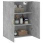 vidaXL Armario de pared gris hormigón 69,5x34x90 cm vidaXL Armario de pared gris hormigón 69,5x34x90 cm