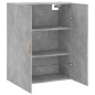 vidaXL Armario de pared gris hormigón 69,5x34x90 cm vidaXL Armario de pared gris hormigón 69,5x34x90 cm