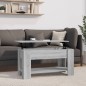 vidaXL Mesa de centro madera contrachapada gris Sonoma 101x49x52 cm vidaXL Mesa de centro madera contrachapada gris Sonoma 101x49x52 cm