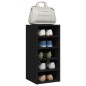vidaXL Muebles zapateros 2 uds madera contrachapada negro 31,5x35x70cm vidaXL Muebles zapateros 2 uds madera contrachapada negro 31,5x35x70cm