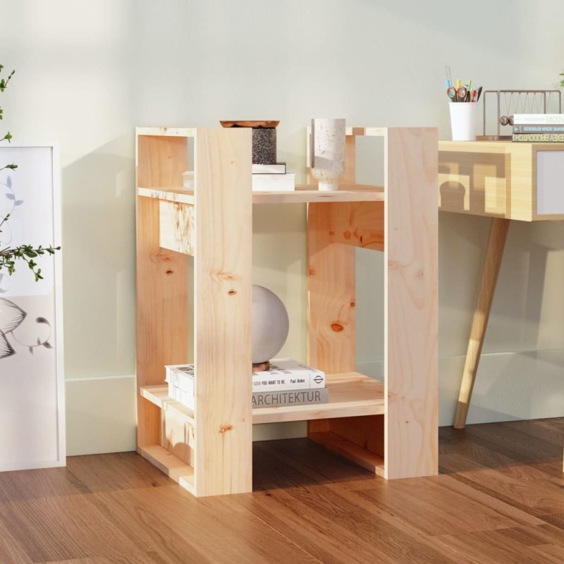 vidaXL Estantería/divisor de espacios madera maciza pino 41x35x57 cm vidaXL Estantería/divisor de espacios madera maciza pino 41x35x57 cm