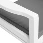vidaXL Juego de muebles de jardín 4 piezas plástico blanco vidaXL Juego de muebles de jardín 4 piezas plástico blanco