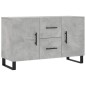 vidaXL Aparador de madera de ingeniería gris hormigón 100x36x60 cm vidaXL Aparador de madera de ingeniería gris hormigón 100x36x60 cm
