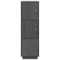 vidaXL Aparador alto de madera maciza de pino gris 34x40x108,5 cm vidaXL Aparador alto de madera maciza de pino gris 34x40x108,5 cm