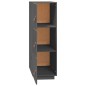 vidaXL Aparador alto de madera maciza de pino gris 34x40x108,5 cm vidaXL Aparador alto de madera maciza de pino gris 34x40x108,5 cm