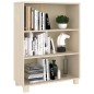 vidaXL Estantería HAMAR madera pino maciza marrón miel 85x35x112 cm vidaXL Estantería HAMAR madera pino maciza marrón miel 85x35x112 cm