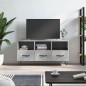 vidaXL Mueble de TV madera de ingeniería gris hormigón 102x36x50 cm vidaXL Mueble de TV madera de ingeniería gris hormigón 102x36x50 cm