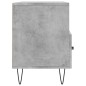 vidaXL Mueble de TV madera de ingeniería gris hormigón 102x36x50 cm vidaXL Mueble de TV madera de ingeniería gris hormigón 102x36x50 cm