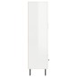 vidaXL Aparador alto madera de ingeniería blanco brillo 69,5x31x115 cm vidaXL Aparador alto madera de ingeniería blanco brillo 69,5x31x115 cm