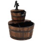 vidaXL Fuente de agua con bomba madera maciza de abeto 44,5x44,5x58 cm vidaXL Fuente de agua con bomba madera maciza de abeto 44,5x44,5x58 cm