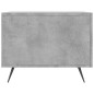 vidaXL Mesa de centro 2 uds madera ingeniería gris hormigón 50x50x40cm vidaXL Mesa de centro 2 uds madera ingeniería gris hormigón 50x50x40cm