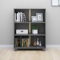 vidaXL Estantería HAMAR madera maciza pino gris oscuro 85x35x112 cm vidaXL Estantería HAMAR madera maciza pino gris oscuro 85x35x112 cm