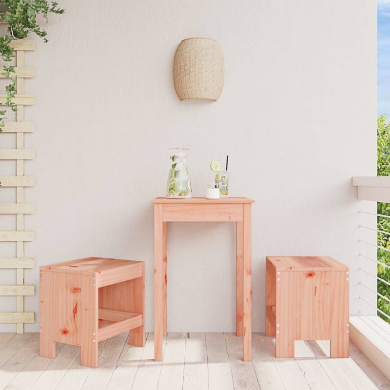 vidaXL Taburetes de jardín 2 uds madera de abeto Douglas 40x36x45 cm vidaXL Taburetes de jardín 2 uds madera de abeto Douglas 40x36x45 cm