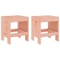 vidaXL Taburetes de jardín 2 uds madera de abeto Douglas 40x36x45 cm vidaXL Taburetes de jardín 2 uds madera de abeto Douglas 40x36x45 cm
