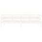 vidaXL Sofá cama madera maciza de pino blanco 90x200 cm vidaXL Sofá cama madera maciza de pino blanco 90x200 cm