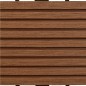 vidaXL Baldosas de porche de WPC 30x30 cm 2 m² marrón 22 unidades vidaXL Baldosas de porche de WPC 30x30 cm 2 m² marrón 22 unidades