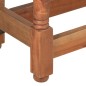 vidaXL Mesa de comedor redonda de madera maciza de mango 110x76 cm vidaXL Mesa de comedor redonda de madera maciza de mango 110x76 cm