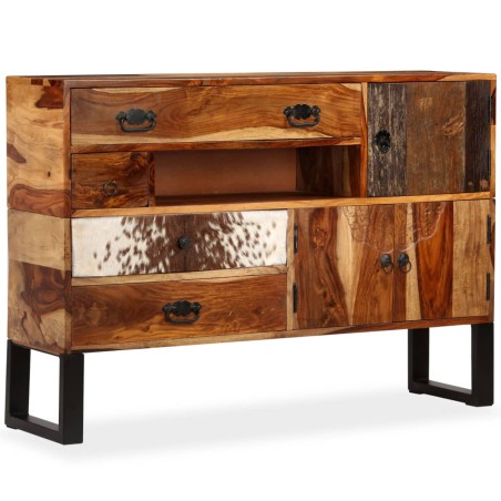 vidaXL Aparador de madera maciza de sheesham 115x30x80 cm