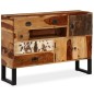 vidaXL Aparador de madera maciza de sheesham 115x30x80 cm vidaXL Aparador de madera maciza de sheesham 115x30x80 cm