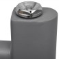 vidaXL Radiador toallero de baño curvo gris 480x480 mm vidaXL Radiador toallero de baño curvo gris 480x480 mm