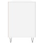 vidaXL Escritorio madera contrachapada blanco brillante 140x50x75 cm vidaXL Escritorio madera contrachapada blanco brillante 140x50x75 cm