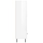 vidaXL Aparador alto madera de ingeniería blanco brillo 69,5x31x115 cm vidaXL Aparador alto madera de ingeniería blanco brillo 69,5x31x115 cm