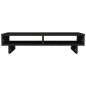vidaXL Soporte para monitor madera maciza de pino negro 60x27x14 cm vidaXL Soporte para monitor madera maciza de pino negro 60x27x14 cm