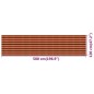 vidaXL Toldo para balcón HDPE multicolor 120x500 cm vidaXL Toldo para balcón HDPE multicolor 120x500 cm