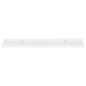 vidaXL Estantes de pared 4 unidades blanco brillo 60x9x3 cm vidaXL Estantes de pared 4 unidades blanco brillo 60x9x3 cm