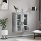 vidaXL Armario de pared gris hormigón 69,5x34x90 cm vidaXL Armario de pared gris hormigón 69,5x34x90 cm