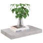 vidaXL Estantes flotantes de pared 2 uds MDF gris hormigón 40x23x3,8cm vidaXL Estantes flotantes de pared 2 uds MDF gris hormigón 40x23x3,8cm