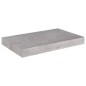 vidaXL Estantes flotantes de pared 2 uds MDF gris hormigón 40x23x3,8cm vidaXL Estantes flotantes de pared 2 uds MDF gris hormigón 40x23x3,8cm