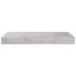 vidaXL Estantes flotantes de pared 2 uds MDF gris hormigón 40x23x3,8cm vidaXL Estantes flotantes de pared 2 uds MDF gris hormigón 40x23x3,8cm