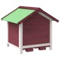 vidaXL Caseta para perros madera maciza de pino moca 65x65x61,5 cm vidaXL Caseta para perros madera maciza de pino moca 65x65x61,5 cm