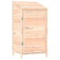 vidaXL Cobertizo de jardín madera de abeto maciza 55x52x112 cm vidaXL Cobertizo de jardín madera de abeto maciza 55x52x112 cm
