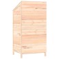 vidaXL Cobertizo de jardín madera de abeto maciza 55x52x112 cm vidaXL Cobertizo de jardín madera de abeto maciza 55x52x112 cm